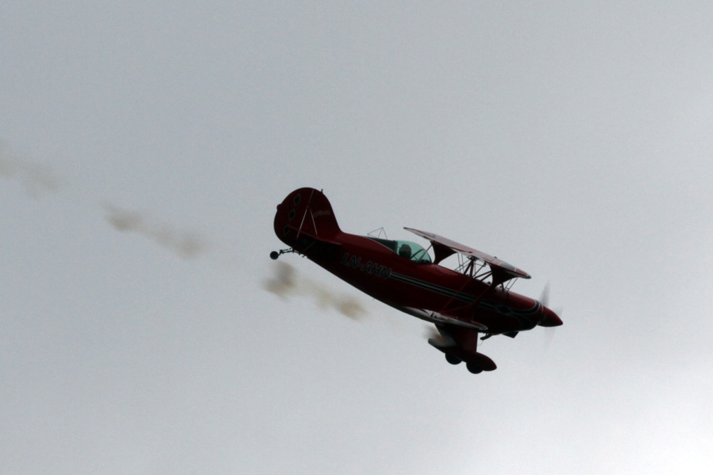 Airshows med forskellige flytyper.
(Foto: Motorsporten.dk)